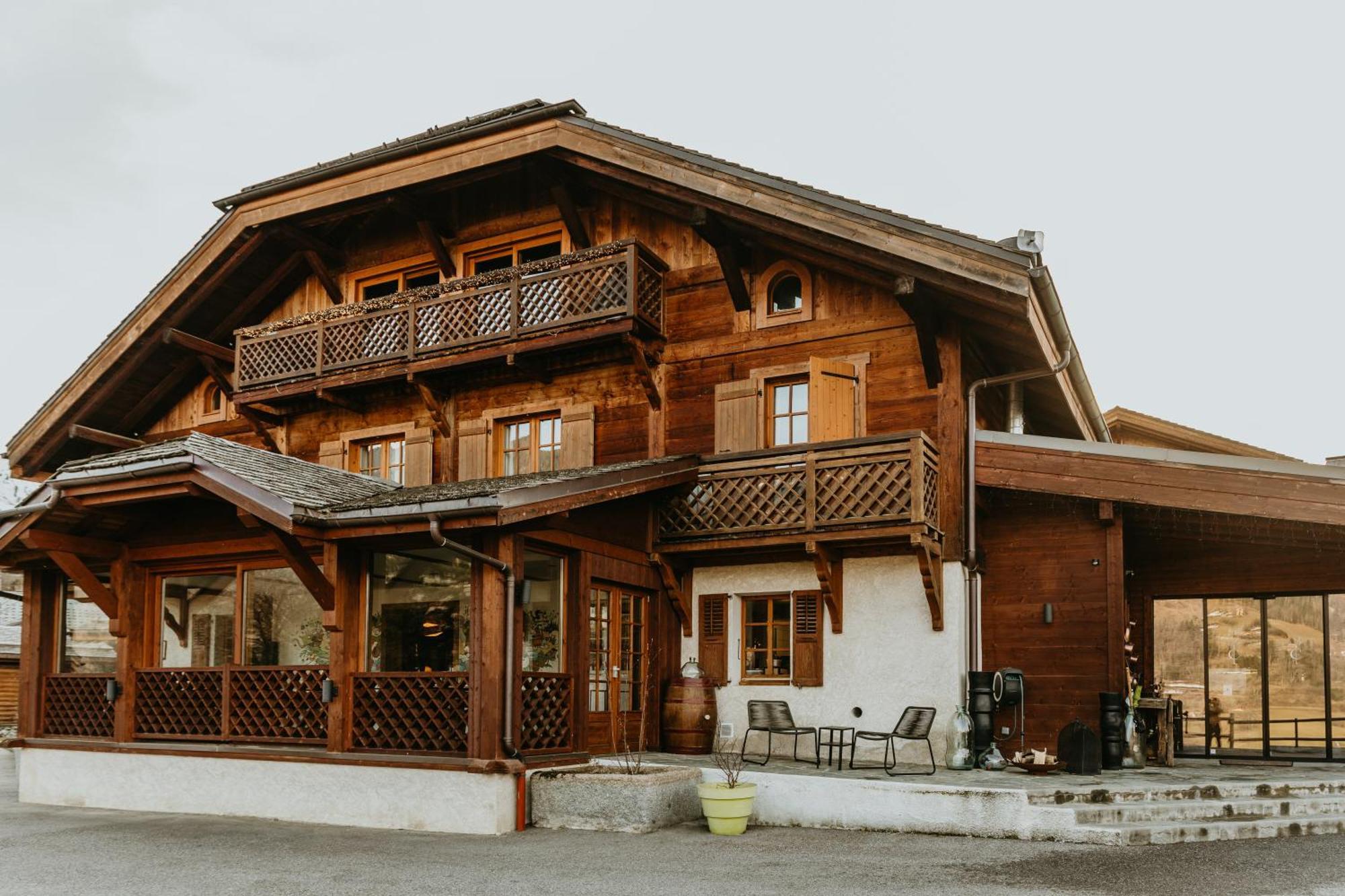 Hotel Restaurant La Ferme De Cupelin Saint-Gervais-les-Bains Exteriér fotografie